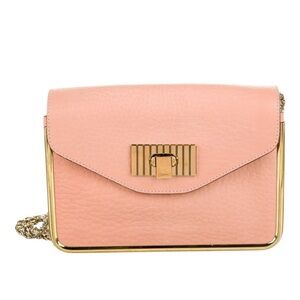 Chloe Sally Bagin Peach Good Used Condition